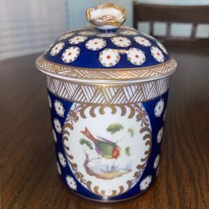 Museum of Modern Art Hand Painted Porcelain Trinket Box